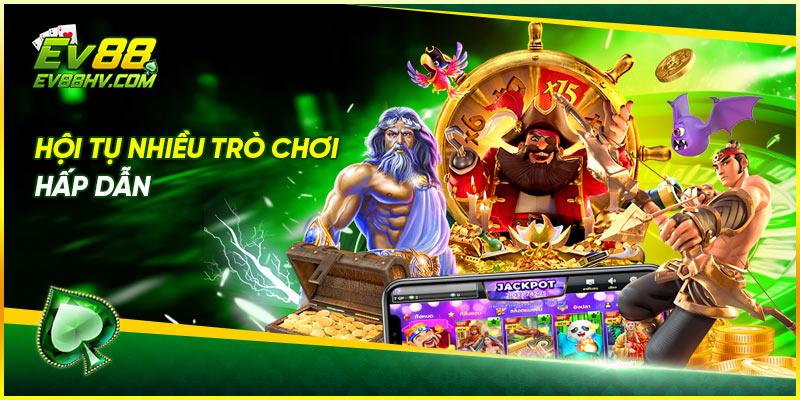 Hội tụ nhiều trò chơi hấp dẫn